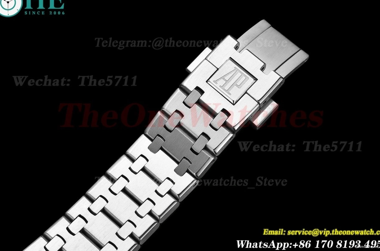 41mm SS 15400 MY8215 Grey GDF SS Dial Royal Oak 0106